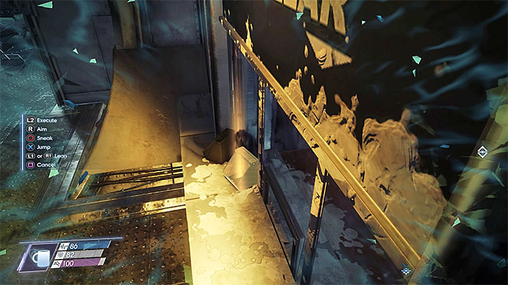 Pose as one of the objects and get through the slit - How to access the Armory in Psychotronics? | FAQ - FAQ â€ Frequently Asked Questions - Prey Game Guide