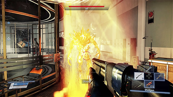 The Shotgun performs well against Phantoms - Fighting aliens - Combat - Prey Game Guide