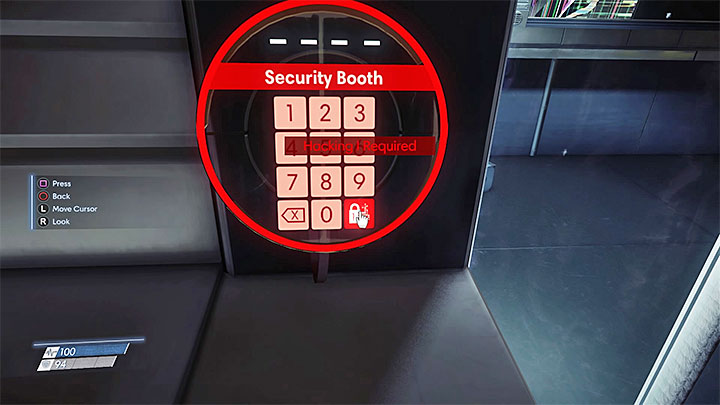 The game informs you about the Hacking level you need to hack a device. - Exploration - Gameplay basics - Prey Game Guide