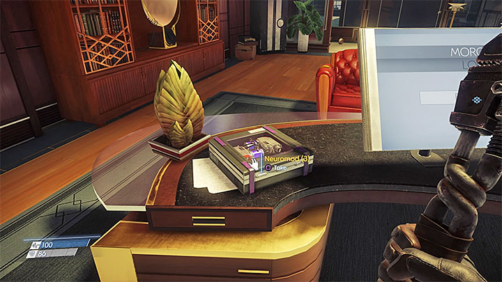 An example neuromod pack (you might also find singular items). - Neuromods - Secrets and important items - Prey Game Guide