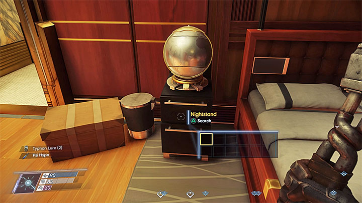 When you get to the Executive Suits on level 3 you must go to Alex Yus Apartment (its number is 303) and use the keycard that you found earlier in the safe - Who is December? | Side Quests - Side Quests - Prey Game Guide
