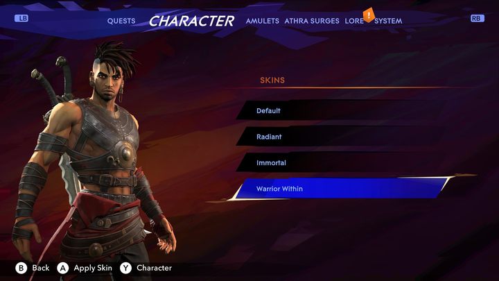 Bonus for purchasing a pre-order of the game - Prince of Persia The Lost Crown: All outfits - Basics - Prince of Persia The Lost Crown Guide