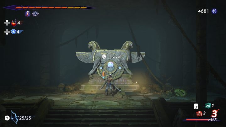 A good base in the northern part of the region - Prince of Persia The Lost Crown: All Fast travel points - Secrets and Collectibles - Prince of Persia The Lost Crown Guide