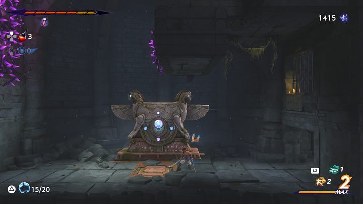 The western side of the region, at the border of the Hyrcanian Forest - Prince of Persia The Lost Crown: All Fast travel points - Secrets and Collectibles - Prince of Persia The Lost Crown Guide