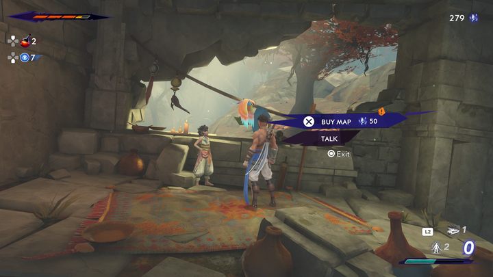 As you travel through the game world, from time to time you will encounter Fariba, a girl who knows her way around the Citadel - Prince of Persia The Lost Crown: Tips and tricks - Basics - Prince of Persia The Lost Crown Guide