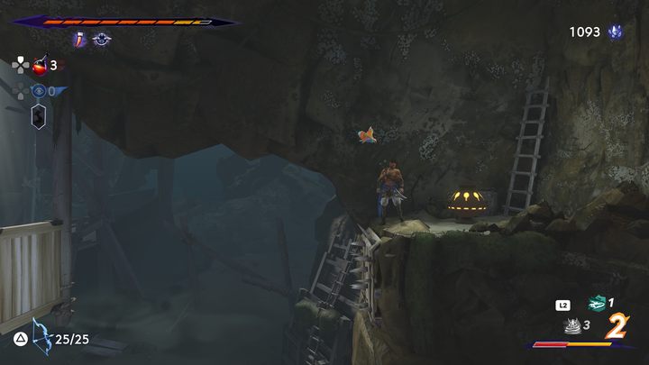 Northern part of the region - Prince of Persia The Lost Crown: All Spirited Sand Jars (Prophecies) - Secrets and Collectibles - Prince of Persia The Lost Crown Guide