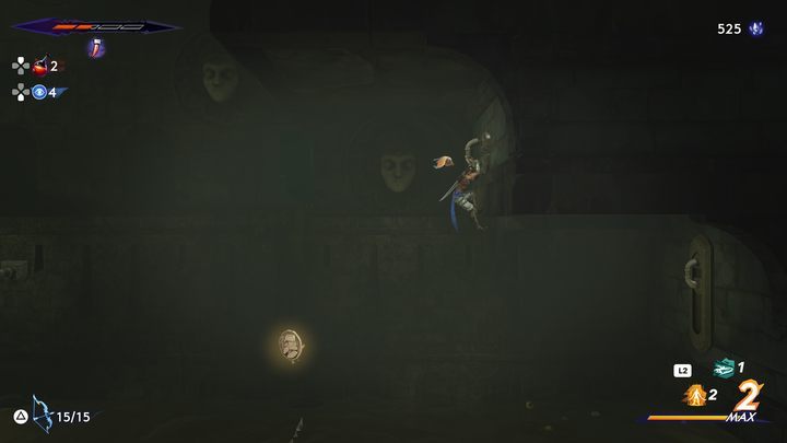 Coin #3 is in a room filled with water - Prince of Persia The Lost Crown: All Xerxes coins - Secrets and Collectibles - Prince of Persia The Lost Crown Guide