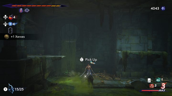 Received after defeating an opponent which is the target of one of the side quests - Prince of Persia The Lost Crown: All Xerxes coins - Secrets and Collectibles - Prince of Persia The Lost Crown Guide