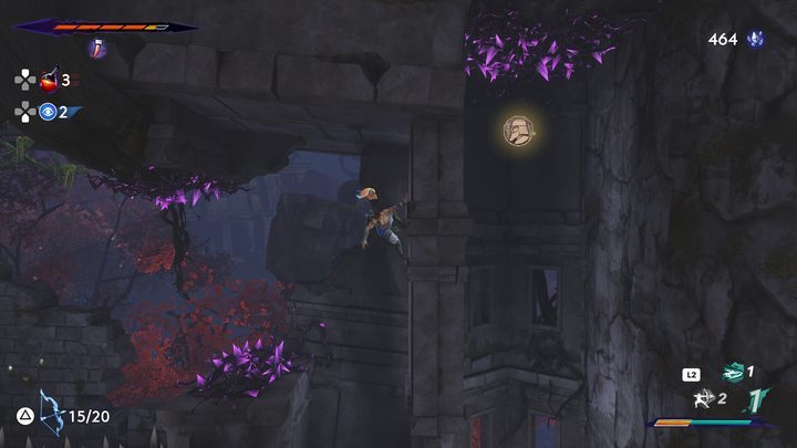 At the end of a short platforming section where you need to avoid sharp spikes - Prince of Persia The Lost Crown: All Xerxes coins - Secrets and Collectibles - Prince of Persia The Lost Crown Guide