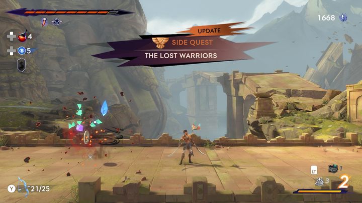 Rewarded for defeating an undead warrior - Prince of Persia The Lost Crown: All Xerxes coins - Secrets and Collectibles - Prince of Persia The Lost Crown Guide