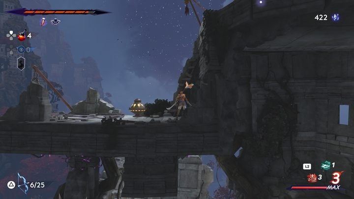 Fariba is waiting at the very edge of the map, on top of the lighthouse - Prince of Persia The Lost Crown: All Maps (Fariba) - Secrets and Collectibles - Prince of Persia The Lost Crown Guide