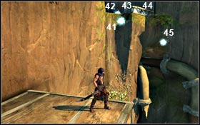 The last five Light Seeds are situated on the highest shelf in the cauldron area - The Vale - The Cauldron - Light Seeds - The Vale - Prince of Persia - Game Guide and Walkthrough