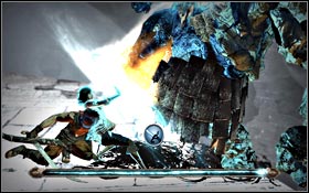 The only way to defeat the Warrior is to push him down from the platform - City of Light - City Gate - City of Light - Prince of Persia - Game Guide and Walkthrough
