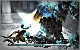 Defeat the Warrior and throw him off the edge - City of Light - Tower of Ahriman - City of Light - Prince of Persia - Game Guide and Walkthrough