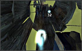 Jump onto the green Power Plate and collect 32 and 33 - The Vale - Heaven's Stairs - Light Seeds - The Vale - Prince of Persia - Game Guide and Walkthrough