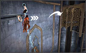 Go right on a wall - Royal Palace - Coronation Hall - Royal Palace - Prince of Persia - Game Guide and Walkthrough