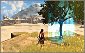 ...and put her onto the altar situated in front of the door - Epilogue - Prince of Persia - Game Guide and Walkthrough