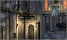Do the same thing on the other side of the room - Walkthrough - The Stables - Walkthrough - Prince of Persia: The Forgotten Sands - Game Guide and Walkthrough