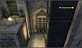 The beast will fall and reveal a switch - Walkthrough - The Palace Courtyard - Walkthrough - Prince of Persia: The Forgotten Sands - Game Guide and Walkthrough