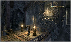 Two more cranks here - Walkthrough - The Palace Courtyard - Walkthrough - Prince of Persia: The Forgotten Sands - Game Guide and Walkthrough