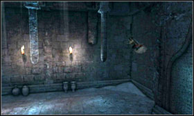 Bounce off the walls in the niche while switching their existence in present time - once you're on top, take the stairs to the locked door - Walkthrough - Solomons Hall - Walkthrough - Prince of Persia: The Forgotten Sands - Game Guide and Walkthrough