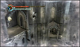 Stand on the switch and jump between the cascades to the other side of the room - Walkthrough - Final Climb - Walkthrough - Prince of Persia: The Forgotten Sands - Game Guide and Walkthrough