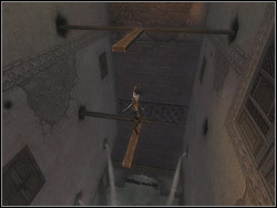 Moment of stay in the building and go outside - The Streets of Babylon - Walkthrough - Prince of Persia: The Two Thrones - Game Guide and Walkthrough