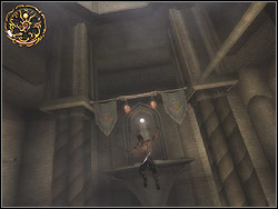 Turn to the right and run horizontally over the wall - The Temple - Walkthrough - Prince of Persia: The Two Thrones - Game Guide and Walkthrough
