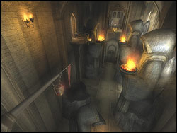 Stand right near the wall - The Temple - Walkthrough - Prince of Persia: The Two Thrones - Game Guide and Walkthrough