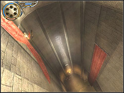 After entering to the recess and passing the corridor you will stop over the precipice - The Temple - Walkthrough - Prince of Persia: The Two Thrones - Game Guide and Walkthrough