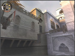 After the fight look around - The Bowery - Walkthrough - Prince of Persia: The Two Thrones - Game Guide and Walkthrough