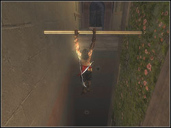 Stand as you have the wall on your right side - The Canal - Walkthrough - Prince of Persia: The Two Thrones - Game Guide and Walkthrough