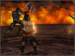 You are facing each other - The King's Road - Walkthrough - Prince of Persia: The Two Thrones - Game Guide and Walkthrough