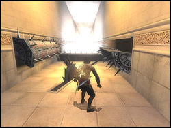Clamber up the floor, come up to the pitfall - The Palace Entrance - Walkthrough - Prince of Persia: The Two Thrones - Game Guide and Walkthrough