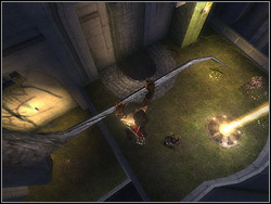 Clamber up the horizontal bar - The Hanging Gardens - Walkthrough - Prince of Persia: The Two Thrones - Game Guide and Walkthrough