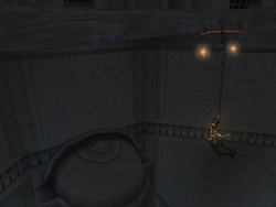 Falling into the abyss you transform into the dark prince without warning - The Structure's Mind - Walkthrough - Prince of Persia: The Two Thrones - Game Guide and Walkthrough