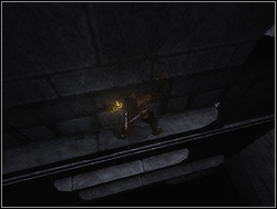 Move over along the wall to the right - The Labyrinth - Walkthrough - Prince of Persia: The Two Thrones - Game Guide and Walkthrough