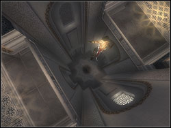 Run to the newly opened door and enter it, you will be inside the tower - The Terrace - Walkthrough - Prince of Persia: The Two Thrones - Game Guide and Walkthrough