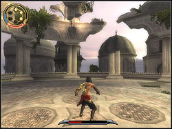 Dont be so pleased because it isnt still the end of the fight - The Terrace - Walkthrough - Prince of Persia: The Two Thrones - Game Guide and Walkthrough