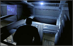 Jump over the fence and use the ladder to climb up onto the building - Walkthrough - Chapter 3 - Walkthrough - Prison Break: The Conspiracy - Game Guide and Walkthrough