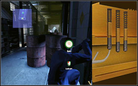 Wait for the patrolling guard to turn back and sneak to the other side #1 - Walkthrough - Chapter 3 - Walkthrough - Prison Break: The Conspiracy - Game Guide and Walkthrough