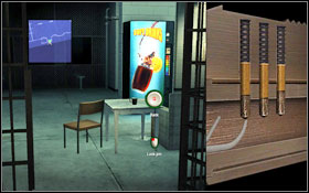 Before you begin lockpicking the door #2, hide inside the locker #1 and wait for the guard to walk away - Walkthrough - Chapter 6 - Walkthrough - Prison Break: The Conspiracy - Game Guide and Walkthrough
