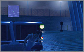 After getting outside, climb onto the roof using the nearby ladder, while keeping an eye on the guard #1 - Walkthrough - Chapter 6 - Walkthrough - Prison Break: The Conspiracy - Game Guide and Walkthrough