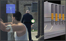 Since you've lost the ID card, you have to get yourself a false one in order to get into the laundry - Walkthrough - Chapter 7 - Walkthrough - Prison Break: The Conspiracy - Game Guide and Walkthrough