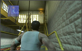 Turn off the radio to draw the guard's attention and sneak by to the yard - Walkthrough - Chapter 7 - Walkthrough - Prison Break: The Conspiracy - Game Guide and Walkthrough