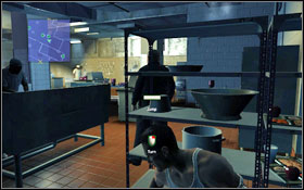 There's an additional guard by the laundry, but luckily he's just staring in one direction - Walkthrough - Chapter 7 - Walkthrough - Prison Break: The Conspiracy - Game Guide and Walkthrough