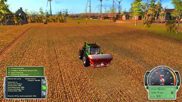 Fertilizing is the fastest process performed in the field. - Fertilization - Field works - Professional Farmer 2014 - Game Guide and Walkthrough