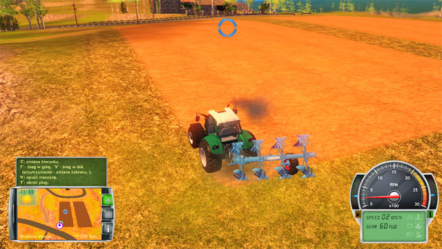 In exchange for money, plow the neighbor's field. - Getting acquainted with the farm and first works - The Career Mode - Professional Farmer 2014 - Game Guide and Walkthrough