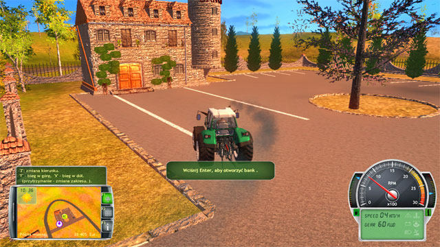 You have reached the bank - Getting acquainted with the farm and first works - The Career Mode - Professional Farmer 2014 - Game Guide and Walkthrough