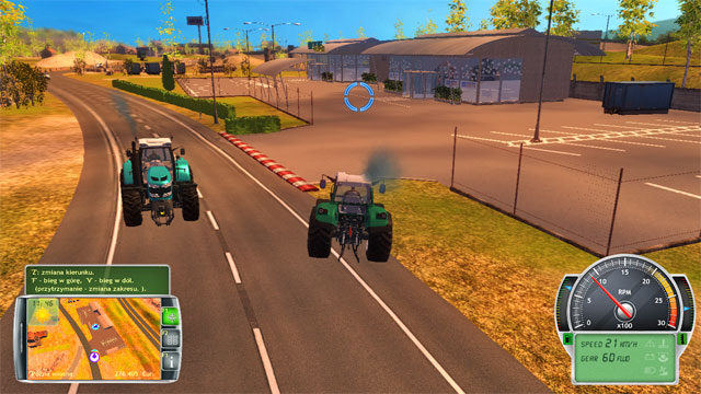 Go to the machine store. - Getting acquainted with the farm and first works - The Career Mode - Professional Farmer 2014 - Game Guide and Walkthrough